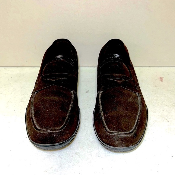 PRADA MOCCASINS IN BROWN SUEDE - Picture 2 of 8